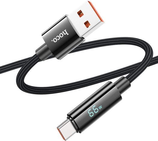 Изображение товара Кабель Hoco U125 USB Type-C 5А для зарядки и передачи данных