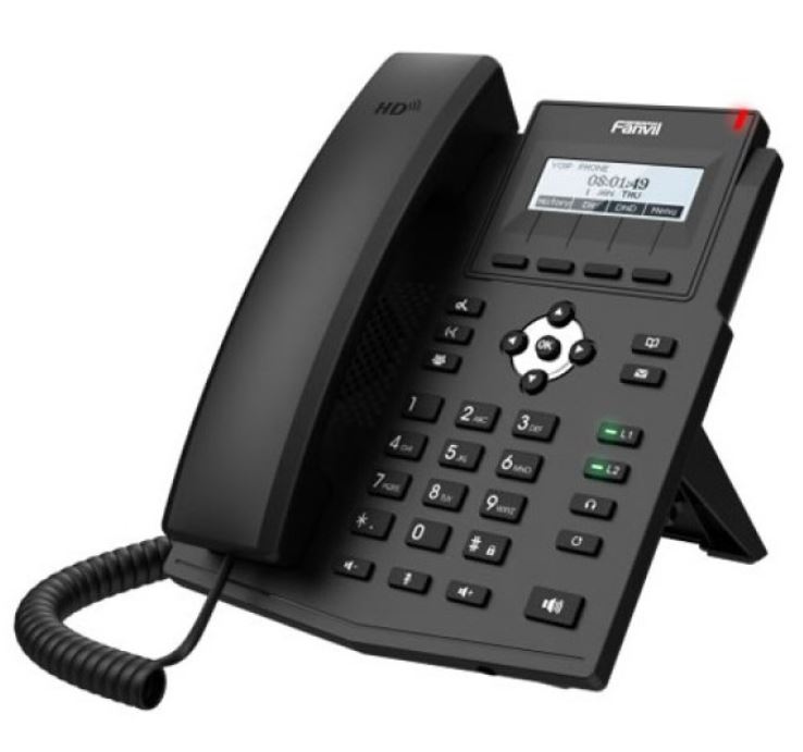 

Телефон VoiceIP Fanvil X1SG 2xEthernet 10/100/1000, LCD 128x48, 2 аккаунта SIP, G722, Opus, Ipv-6, порт для гарнитуры, книга на 1000 записей,блок пита, X1SG