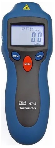

Тахометр CEM AT-8 CEM 481448 цифровой лазерный фототахометр, AT-8