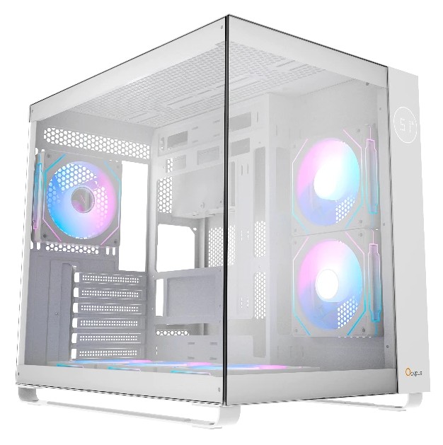 

Корпус ATX Ocypus Iota C70 WH без БП, боковая панель из закалённого стекла, USB 3.2, USB Type-C, Iota C70 WH