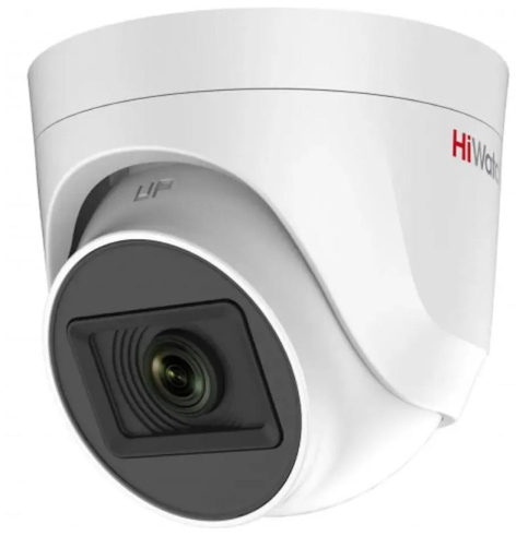 Изображение товара Видеокамера IP HiWatch HDC-T020-P(B)(3.6MM) уличная купольная 2 Мп с ИК подсветкой