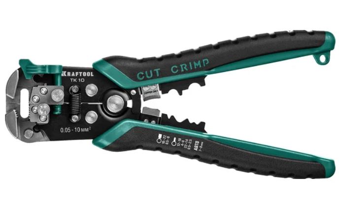 

Стриппер Kraftool TK-10 22639 Kraftool автоматический многофункциональный, 0.05 - 10мм.2, TK-10