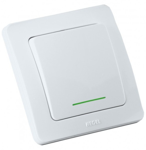 Изображение товара Выключатель одноклавишный HEGEL ВС10-312 - надежное решение для дома и офиса
