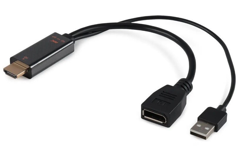 

Переходник Buro BU-HDMI(M)-DP(F) HDMI (m)/DisplayPort (f) черный (1996835), BU-HDMI(M)-DP(F)