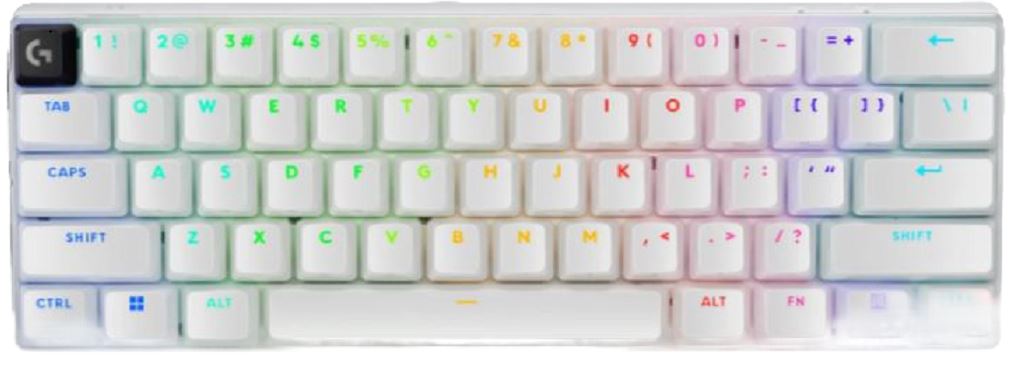 

Клавиатура Wireless Logitech G PRO X 60 920-011934 LIGHTSPEE WHITE, G PRO X 60