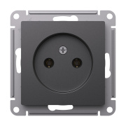 фото Розетка без заземления  Systeme Electric ATN001441