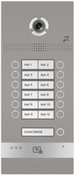 фото Вызывная панель  BAS-IP BI-12FBI Silver в Красноярске