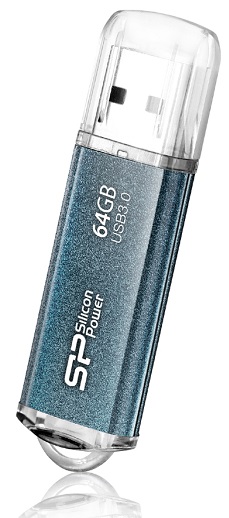 

Накопитель USB 3.0 64GB Silicon Power Marvel M01 SP064GBUF3M01V1B синий, Marvel M01