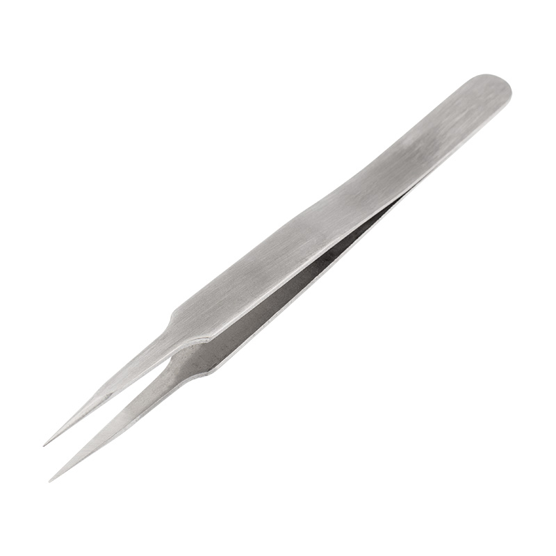 

Пинцет Rexant 12-0375 прямой с острыми кончиками 120 мм, 12-0375