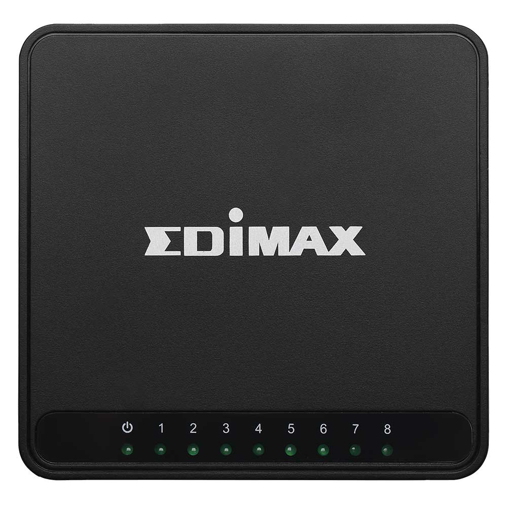 

Коммутатор неуправляемый Edimax ES-3308P V3 настольный, 8 RJ-45 10/100, с USB-кабелем, ES-3308P V3