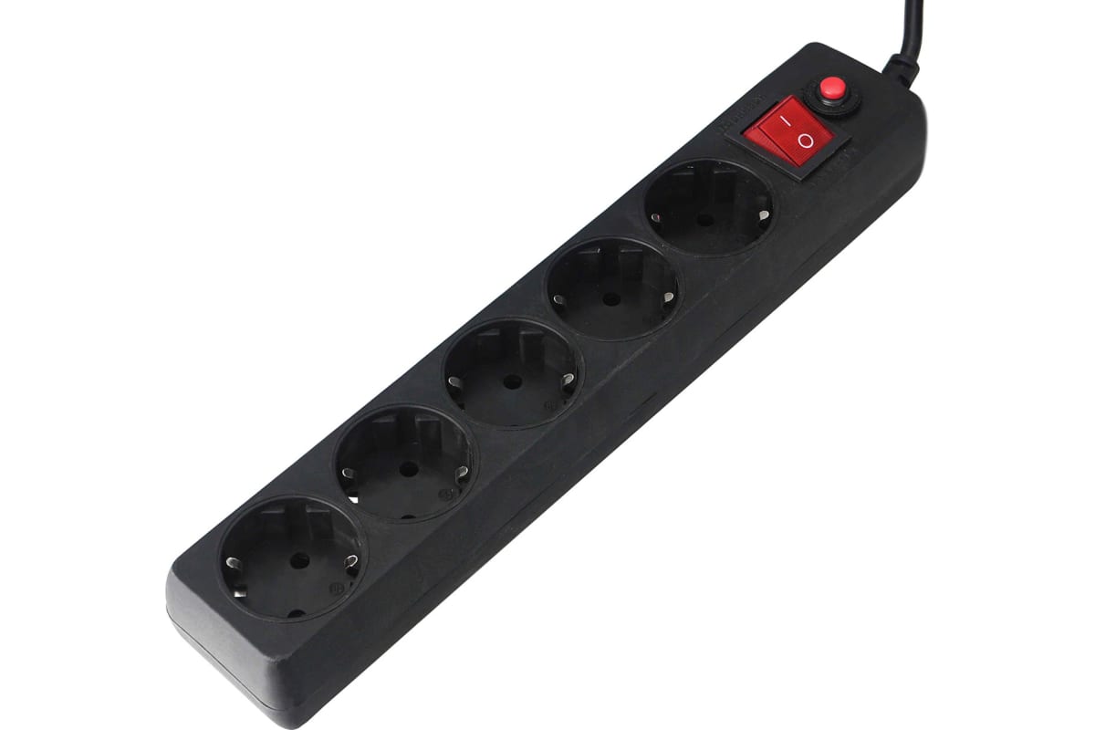 

Сетевой фильтр Garnizon EHLB-3 5р10А 5м черный, EHLB-3