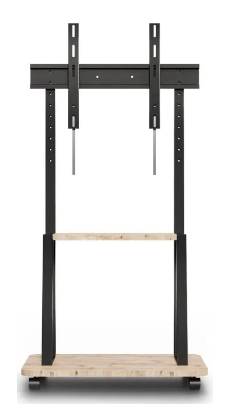 

Стойка Holder PR-108 для телевизора черный/дуб 32"-65" макс.40кг напольный мобильный, PR-108