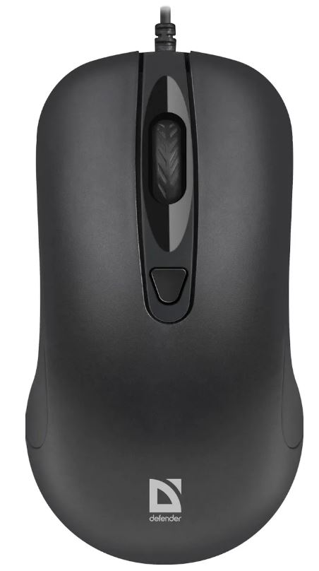 

Мышь Defender Classic MB-230 Defender 52231 оптическая, 4кнопки, 500-1600dpi, черная, Classic MB-230