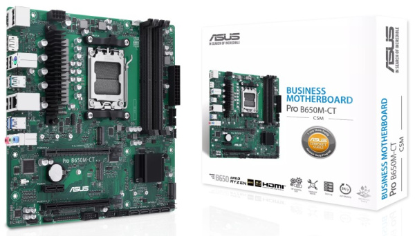 Изображение товара Материнская плата ASUS PRO B650M-CT-CSM