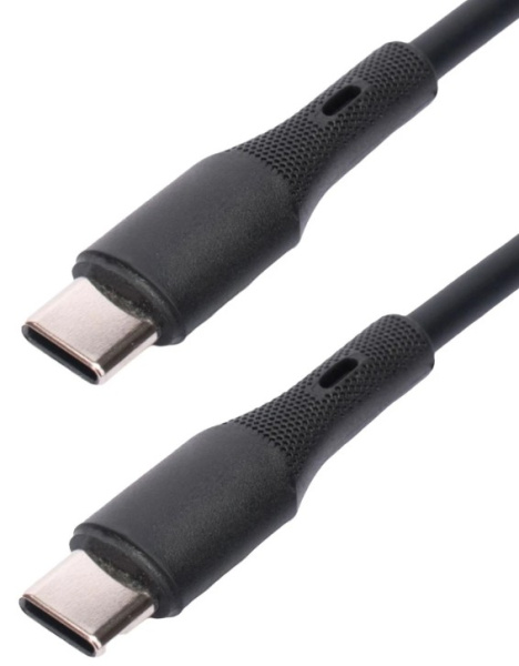 фото Кабель интерфейсный USB 2.0 Cablexpert CC-USB2S-CMCM-1M-BK в Уфе