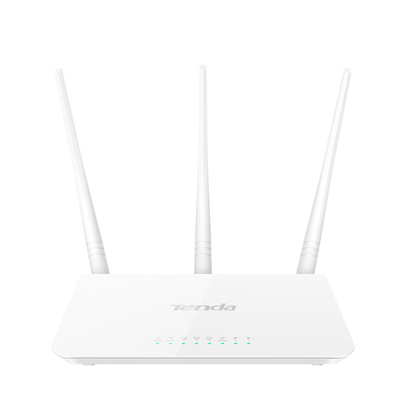 

Роутер Tenda F3 Wi-Fi IEEE802.11/b/g/n, 300 Мбит/с, 2.4 ГГц, 3хLAN, белый, F3