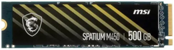 фото Накопитель SSD M.2 2280 MSI SPATIUM M450 в Волгограде 500 ГБ