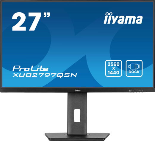 Изображение товара Монитор Iiyama ProLite XUB2797QSN-B2 27 дюймов IPS с динамиками и высоким разрешением