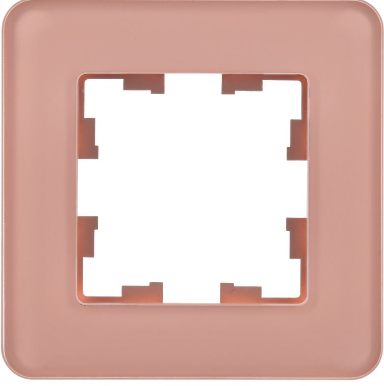 

Рамка одинарная IEK BR-M12-G-41-K97 BRITE РУ-1-2-Бр Стекло Дымчатый RE, BR-M12-G-41-K97