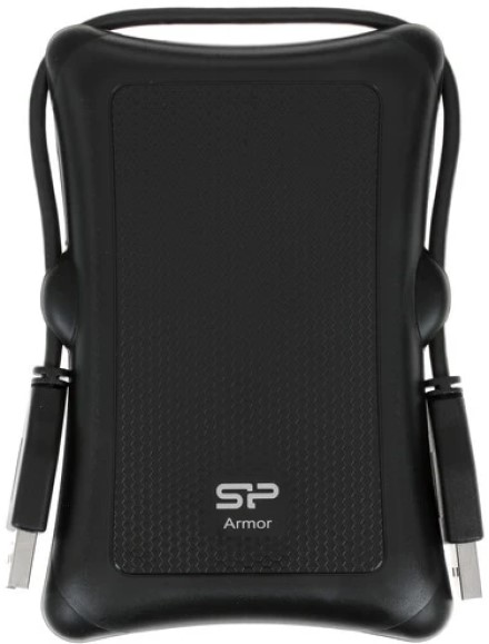 

Внешний диск HDD 2.5'' Silicon Power Armor A60 SP020TBPHDA60S3A 2TB, USB 3.2, Armor A60