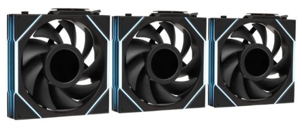 Изображение товара Вентилятор Lian Li G99.12TLLCD1W3B.R0 с ARGB подсветкой и PWM
