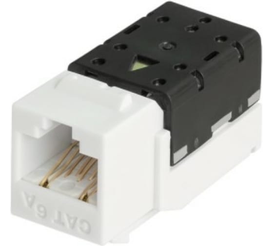 

Модуль NIKOMAX NMC-KJUA2-FT-WT типа Keystone, Кат.6а (Класс Eа), 500МГц, RJ45/8P8C, FT-TOOL/110/KRONE, T568A/B, неэкранированный, белый, NMC-KJUA2-FT-WT
