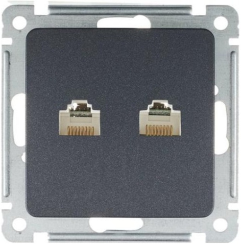 Изображение товара Розетка компьютерная HEGEL РСКК-440-08 для безопасного подключения техники