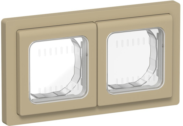 Изображение товара Рамка двойная IEK FI-M20-32-55-K59