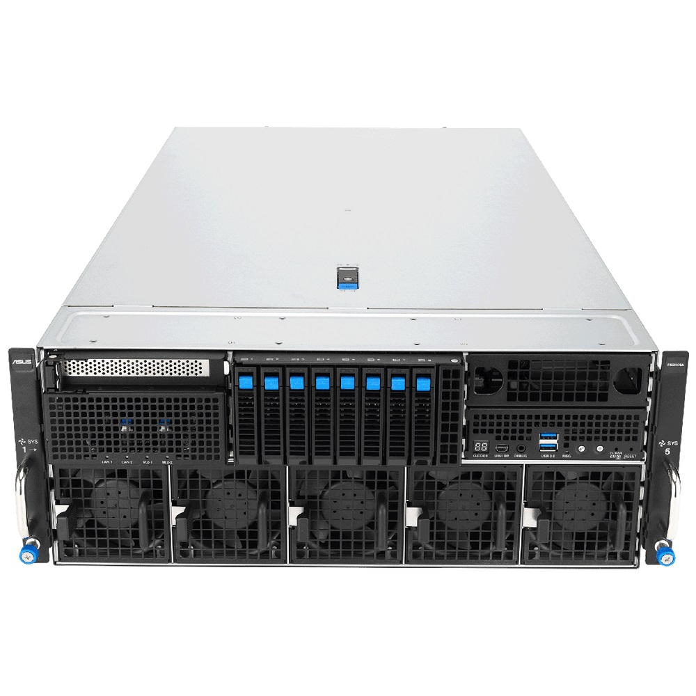 

Серверная платформа 4U ASUS ESC8000-E12P-SKU1 90SF0411-M001T0 (2*LGA4710, 32*DDR5, 2*M.2, 8*2.5", 3200W, 2*USB 3.2), ESC8000-E12P-SKU1