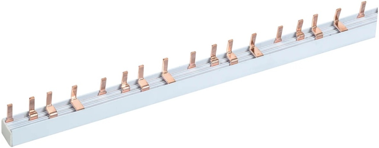 

Шина Rexant 11-2247 соединительная типа PIN штырь 4Р 63 А 1 м, 11-2247