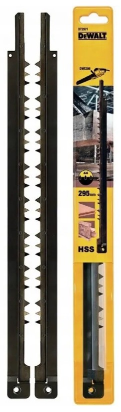 

Полотно DeWALT DT99591-QZ для пилы Alligator DWE396/397/398/399, 2 шт., DT99591-QZ