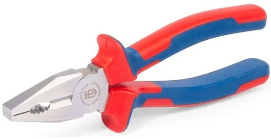 Изображение товара Пассатижи КВТ 77420 180 мм Мастер с двухкомпонентными рукоятками