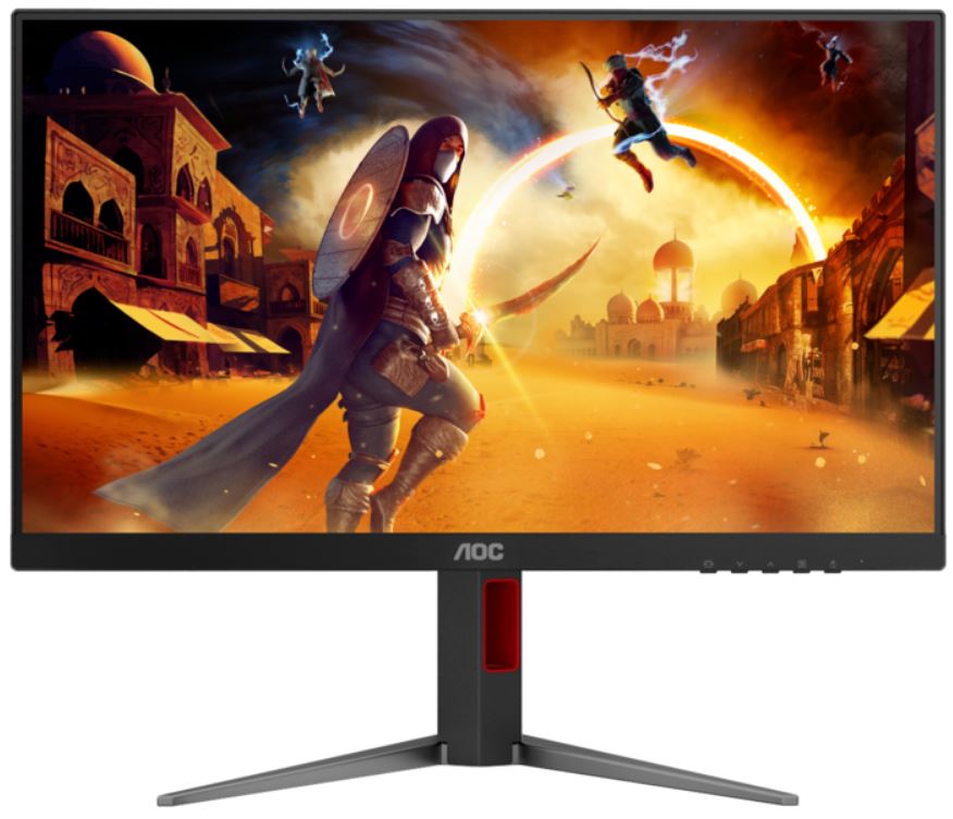

Монитор 23,8" AOC 24G4HA 1920x1080, WLED, 16:9, IPS, 300 cd/m, 1000:1, 0.5 ms, 178°/178°, 2*HDMI, DP, 200Hz, pivot, black, 24G4HA