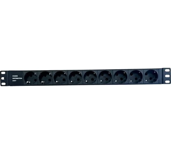 

Блок розеток 19", 9 розеток NTSS NTSS-PDU-DA2037 1U, алюминий, 1ф16A, 3.7кВт, Schuko CEE 7/7, вх. клеммн. колодка, NTSS-PDU-DA2037