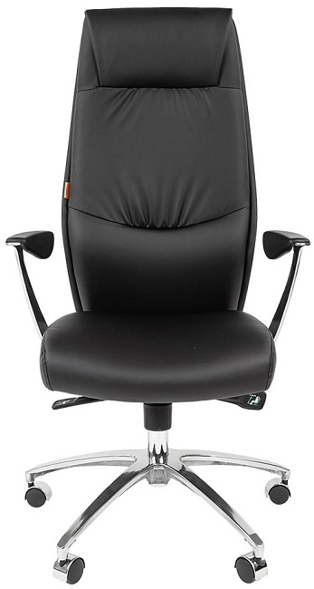 

Кресло офисное Chairman VISTA Chairman 7023911 черное, экокожа премиум, хром крестовина,до 120 кг, VISTA