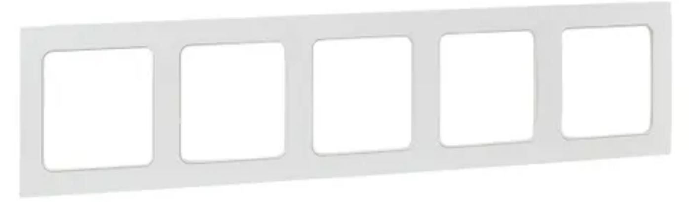 

Рамка пятерная EKF EXM-G-306-10 Стокгольм белая, EXM-G-306-10