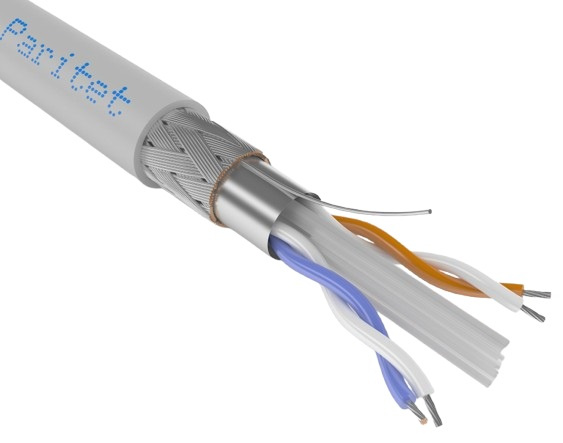 Изображение товара Кабель Паритет 101174 Охранная/Пожарная сигнализация HFFR 2x0.6 200 м