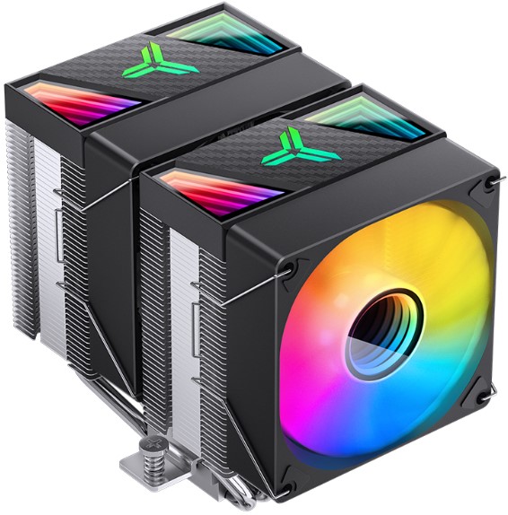 

Кулер JONSBO CR-1400 DV2 Black LGA1700/1200/115X/2011/AM4/AM5 (2*92mm fan, 800-2300rpm, 11.95-38.2 CFM, 22.3-33.8dBA, 4-pin PWM/3-pin ARGB), CR-1400 DV2 Black