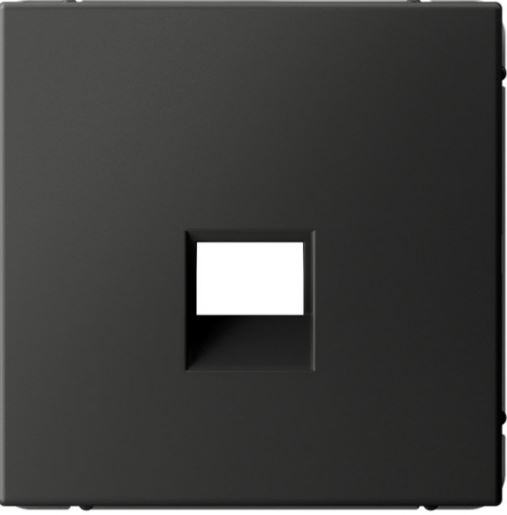 

Накладка розетки компьютерной Systeme Electric GAL001484 ARTGALLERY типа Keystone, БАЗАЛЬТ, GAL001484