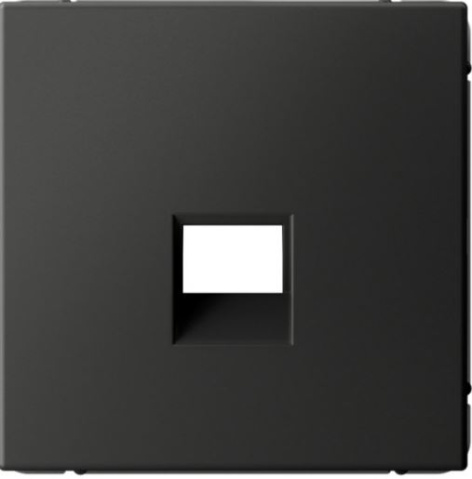 Изображение товара Накладка для розетки Systeme Electric ArtGallery базальт 1 модуль