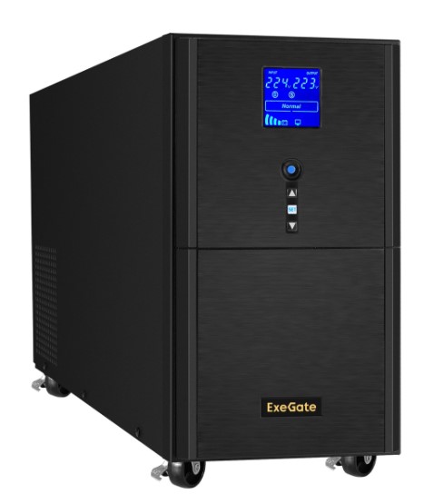 

Источник бесперебойного питания Exegate SineTower SN-5000.LCD.AVR.2SH.1C13.T.RJ.USB EX295985RUS (инвертор, синус, для котла) 5000VA/4000W, чистая сину, SineTower SN-5000.LCD.AVR.2SH.1C13.T.RJ.USB