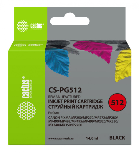 фото Картридж  Cactus CS-PG512 в Челябинске