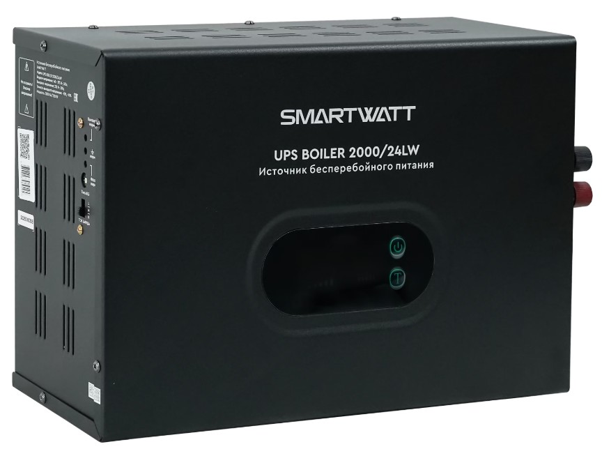 

Источник бесперебойного питания SmartWatt UPS BOILER 2000/24LW 3703020770004 для котла отопления, UPS BOILER 2000/24LW