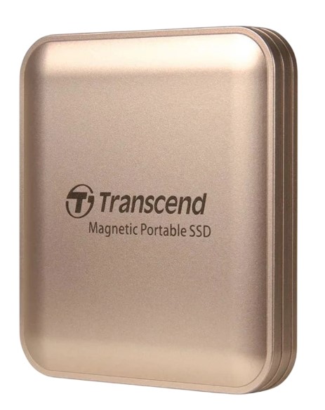 

Внешний SSD USB 3.2 Gen 2 Type-C Transcend ESD420 1TB, 2000/2000MB/s, Champagne Gold MagSafe, ESD420