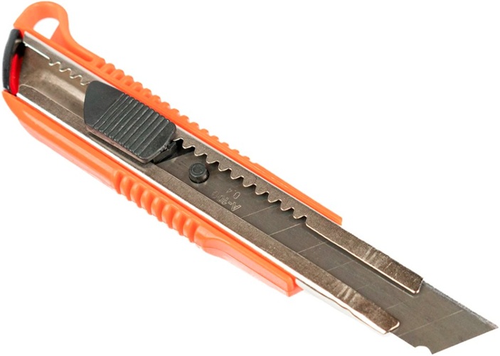 

Нож ООО САМ SAMC-045003018 строительный со сменным лезвием 18 мм, SAMC-045003018