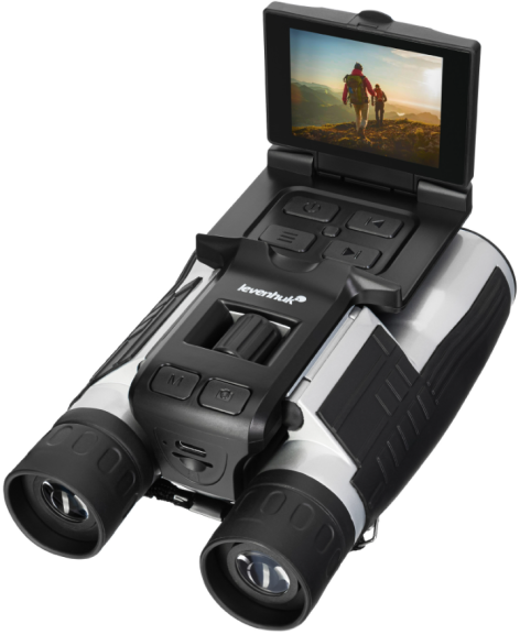 Изображение товара Цифровой бинокль Levenhuk Atom Digital DB20 LCD с ЖК-экраном и рекордером