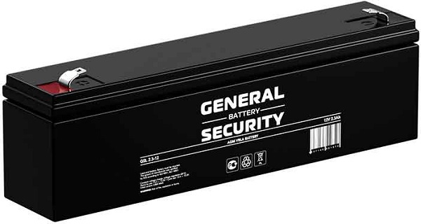 

Аккумулятор General Security GSL2.3-12, GSL2.3-12