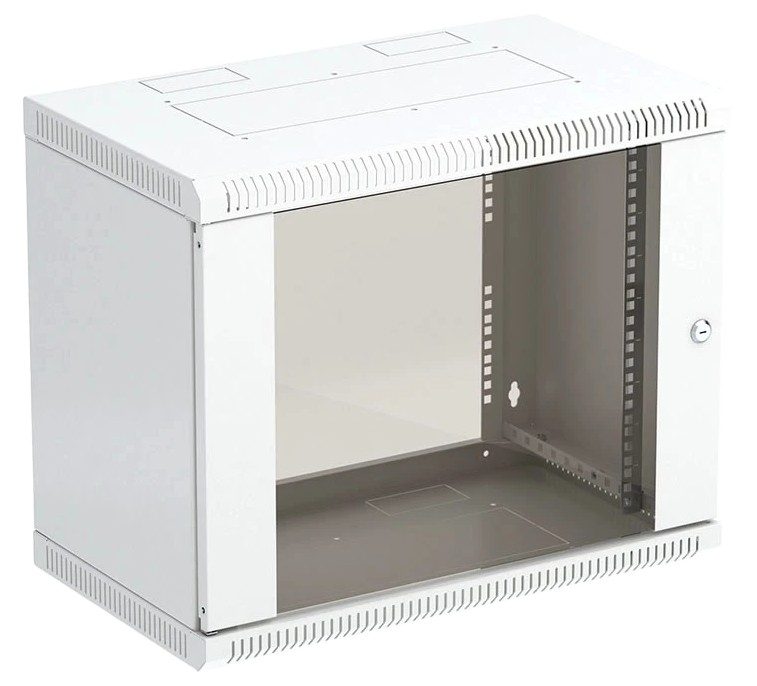 

Шкаф настенный 19", 12U EKF 130411-00569 разборный (600x650), ШТ-НСр-12U-600-650-С дверь стекло, 130411-00569