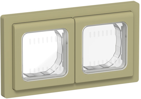 Изображение товара Рамка двойная IEK FI-M20-32-55-K26