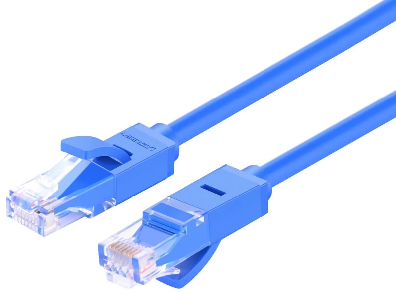 

Кабель патч-корд U/UTP 6 кат. 10м UGREEN NW102 11205_ Ethernet Cable, цвет: синий, NW102